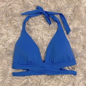Blue Bikini Top